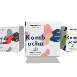 Kombucha Sin Azúcar con Sabor Natural, Probióticos y Prebióticos en Polvo, Aumenta la Energía, Promueve la Digestión, Bebida Probiótica en Polvo - Product Image 1