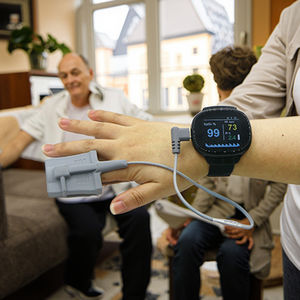 <span class=keywords><strong>Oxymètre</strong></span> de pouls électrique BERRY BM2000 avec batterie intégrée, certifié CE classe II - Product Image 2