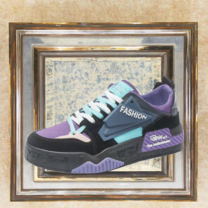 M6806 Chaussures de marche décontractées d'été pour hommes Baskets en maille respirante confortables et à la mode avec fonction d'augmentation de la hauteur - Product Image 2