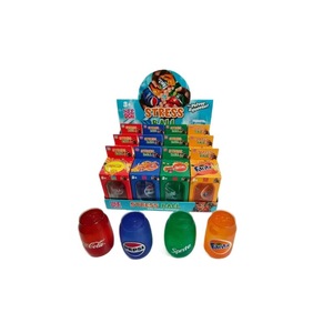Best-seller transfrontalier : Jouets anti-stress Needoh Schylling Coke, Sprite, Fanta & Pepsi à rebond lent - Product Image 2