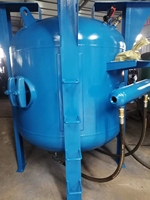 Machines de sablage humide, meuble de sablage industriel de 100lb