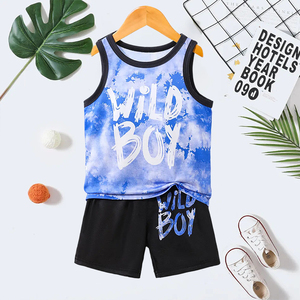 Set Sportivo Camouflage alla Moda per Bambini, Pantaloncini per Ragazzi, Tessuto in Misto Lana, Poliestere/Elastan, Logo Personalizzabile - Product Image 1