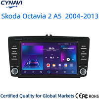 Écran Android 8 pouces pour Skoda Octavia 2 A5 2004-2013, CarPlay, Mirror Link, garantie 1 an, écran tactile IPS
