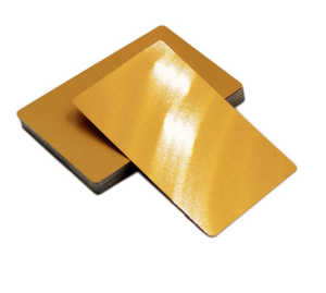 Carta IC in Acciaio Inossidabile Liscia da 0,8 mm con Chip per Personalizzazione Successiva - Product Image 4