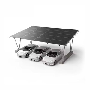 Structure solaire photovoltaïque <span class=keywords><strong>de</strong></span> type W JCHX, abri <span class=keywords><strong>de</strong></span> voiture imperméable, conception personnalisée, installation <span class=keywords><strong>de</strong></span> <span class=keywords><strong>panneaux</strong></span> solaires pour abri <span class=keywords><strong>de</strong></span> voiture - Product Image 1