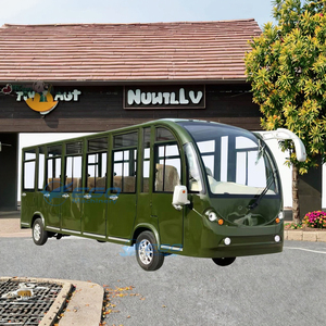 รถบัสไฟฟ้าท่องเที่ยว 17 ที่นั่ง ราคาโรงงาน คุณภาพสูง ผลิตในจีน เหมาะสำหรับสนามกอล์ฟและกิจกรรมกลางแจ้ง ขาย - Product Image 4