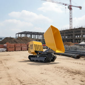 Mini-dumper multifonction compact sur chenilles pour la construction - Product Image 2