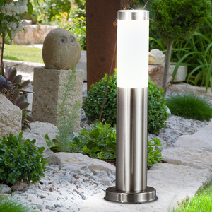 الفولاذ المقاوم للصدأ المشهد أدى بولارد IP44 اسطوانة E27 ضوء حديقة في الهواء الطلق لمسار أضواء الحديقة - Product Image 4