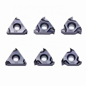 Cuchillas de rosca CNC 45 ° Acero inoxidable ER IR 1,25 2,0 3,0 6,0 Broca de corte de rosca interna/externa para herramienta de torneado - Product Image 1