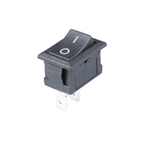 Bouton de commande momentané haute fiabilité longue durée de vie 250V 6A 10A à montage sur circuit imprimé pour interrupteur à bascule KCD industriel