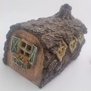 Mini Casa da <span class=keywords><strong>Giardino</strong></span> Personalizzata per Fate dei Fiori, Piccoli Ornamenti Decorativi in Resina - Product Image 3