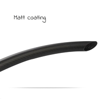Nouveau Bâton Lanceur d'Appâts Carpe de Pêche 90cm 59.2g en Fibre de Carbone avec Tube de Lancer pour Boule d'Appât Carpe
