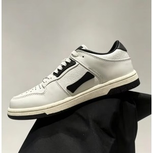 Chaussures de skate décontractées de luxe haut de gamme à lacets en cuir véritable légères multifonctionnelles basses pour hommes – Collection été - Product Image 2