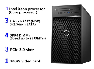 Station de travail tour Dell Precision 3640 Core i9 personnalisable pour la maison - Product Image 2