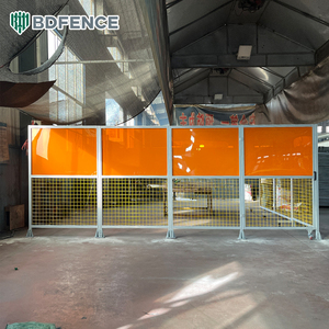 Valla <span class=keywords><strong>de</strong></span> Seguridad para <span class=keywords><strong>Taller</strong></span> <span class=keywords><strong>de</strong></span> <span class=keywords><strong>Aluminio</strong></span> Anodizado, Panel <span class=keywords><strong>de</strong></span> Acrílico <span class=keywords><strong>de</strong></span> Protección, Equipo Automatizado, Vallas Personalizables, Cercado para Área <span class=keywords><strong>de</strong></span> Fábrica - Product Image 3