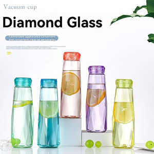 Coupes en Verre Diamantées Étincelantes pour l'Été – Cadeau Créatif Personnalisable pour Couples avec Logo - Product Image 2