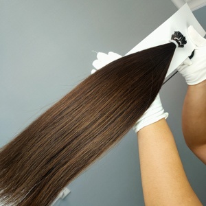 จัสมินบิวตี้ 2026 ลดราคาพิเศษ ส่งเร็ว ต่อผมแบบ K Tip/I Tip สำหรับร้านเสริมสวย ผมแท้ Remy ความยาวเต็ม - Product Image 1