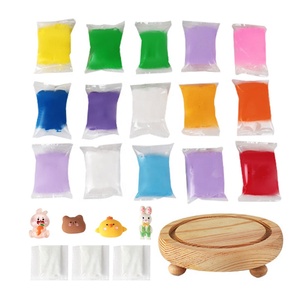 ดินปั้นปลอดสารพิษสำหรับเด็ก OEM ของเล่นเ<span class=keywords><strong>ส</strong></span>ริมพัฒนาการ ปลอดภัย น้ำหนักเบา นุ่ม แห้งเร็ว ชุดดินปั้น<span class=keywords><strong>ส</strong></span>ำหรับเด็ก ของขวัญวันอี<span class=keywords><strong>ส</strong></span>เตอร์ งานศิลปะและงานฝีมือ DIY - Product Image 3