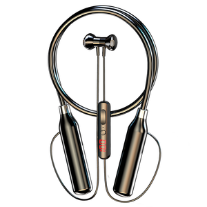 中国批发新潮流无线颈带运动耳机耳机100小时游戏时间旅行数字显示电池 - Product Image 4