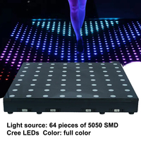 Igreslite 2ft par 2ft Magnétique Dance Floor Party Light 8*8 Pixel Led Dance Floor