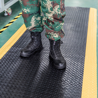 Tapis anti-fatigue industriel moderne en PU épais avec logo personnalisé, antidérapant, confortable pour la position debout, pour entrepôt, atelier, usage commercial