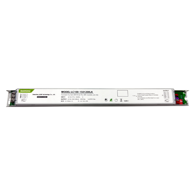 High Voltage 480VAC Constant Current 100W 120W High PF Flicker Free 0-10V Dimming LED Driver