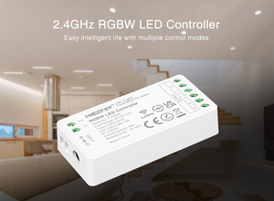 Milight & mipboxer 2,4g беспроводной <span class=keywords><strong>4</strong></span> зоны Fut038 Mi Light Rf Беспроводной Rgbw светодиодный контроллер для гибкого 5050 3528 Rgbw светодиодные полосы света - Product Image 2