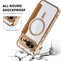 Étui portefeuille magnétique en cuir PU à motif quadrillé pour Google Pixel 9 10 11 Pro XL 7A 8A 9A 10A avec fentes pour cartes et recharge sans fil, coque transparente