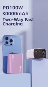 Sạc Nhanh Sạc Dự Phòng Máy Tính Xách Tay 100W 30000MAh 12V Thời Đại Mới 30000MAh Điện Thoại Di Động Sạc Nhanh Di Động Dự Phòng Cầm Tay Cho Iphone - Product Image 3