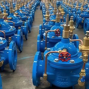 Katup Pengatur Tekanan yang Dapat Disesuaikan, Terpasang di Flensa, Besi Daktil, Dioperasikan dengan <span class=keywords><strong>Pilot</strong></span>, Kontrol Hidrolik, Katup Penstabil Tekanan - Product Image 6