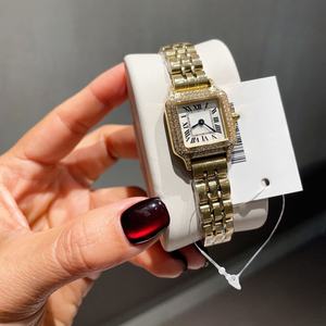 Reloj de Pulsera de Cristal Clásico de Lujo de Alta Calidad, Multifuncional, con Calendario, para Mujer, Moderno, Cuadrado - Product Image 2