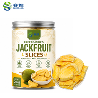 SAIYANG Groothandel OEM Gedroogde Fruitchips Gedroogde Jackfruitchips Natuurlijke Jackfruit Fruit Snack Bulk