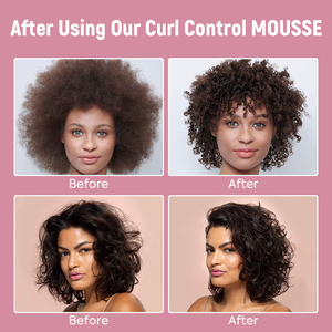 Échantillon Gratuit <span class=keywords><strong>Mousse</strong></span> Coiffante pour Cheveux Marque Privée 200 ml <span class=keywords><strong>Mousse</strong></span> Brillante Non Pelliculante pour Boucles des Cheveux pour Femmes - Product Image 4