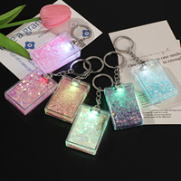 Autocollant LED Lumineux Multicolore Scintillant à Paillettes Liquides, Imprimé UV Personnalisé avec LOGO, Flexible, Étanche, Motif Dessin Animé Mignon, Vente Chaude