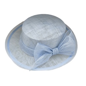 Mode femmes large bord Kentucky <span class=keywords><strong>Derby</strong></span> sinamay fête fascinateurs chapeaux de mariage église chapeau élégant fantaisie femmes <span class=keywords><strong>derby</strong></span> - Product Image 2