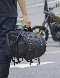 Muestra Gratuita, Bolsa Impermeable para Colgar en Bicicleta o Motocicleta, de Gran Capacidad (40L), para Viajes, Almacenamiento en Seco, Bolsa Trasera para Ciclismo - Product Image 6