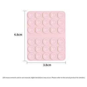 Silicone Double-sided Suction Cup <b>Phone</b> <b>Holder</b> Strong Adsorption Without Slipping, Washable and Reusable - Product Image 4
