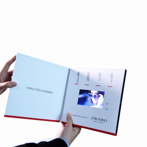 Promoción de nuevos productos de los fabricantes de libros de vídeo HD personalizados de 4,3-57 pulgadas-<span class=keywords><strong>Tarjeta</strong></span> de felicitación de vídeo <span class=keywords><strong>Tarjeta</strong></span> de regalo - Product Image 1