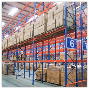 Nhiệm vụ nặng nề thép Kho Giá công nghiệp Pallet lưu trữ kệ kho kim loại Hệ thống kệ nặng boltless kệ - Product Image 1