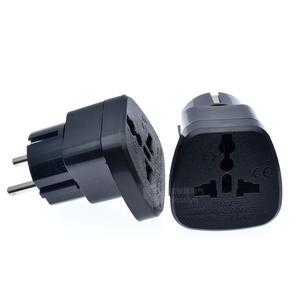 Adaptador de enchufe de viaje <span class=keywords><strong>Universal</strong></span>, Enchufe europeo para US, UK, AU - Product Image 5