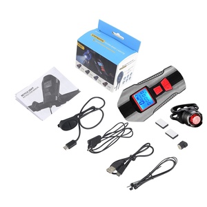 IRONDONKEY USB bicicletta luce LED ciclismo faro corno con Computer Abs <span class=keywords><strong>bici</strong></span> accessori leggeri e convenienti - Product Image 4