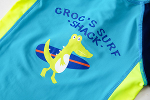 JJYM-CLBEY tissu recyclé maillots <span class=keywords><strong>de</strong></span> <span class=keywords><strong>bain</strong></span> enfant en bas âge à manches longues <span class=keywords><strong>maillot</strong></span> <span class=keywords><strong>de</strong></span> <span class=keywords><strong>bain</strong></span> garçon mode une pièce vêtements <span class=keywords><strong>de</strong></span> plage - Product Image 2