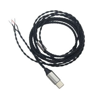 Câble audio Type C à âme plate en TPE pour réparation de casques – Vente en gros - Product Image 5