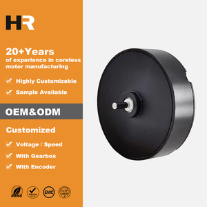 고속 저전압 DC 24V 영구자석 2607 코어리스 토크 정밀 브러시 모터 (임팩트 드릴 공구용) - Product Image 1