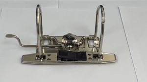 Phật sơn nhà máy tùy chỉnh Nhà cung cấp thư mục kim loại A4 3 inch Nhẫn Văn phòng Tông Chất kết dính đòn bẩy Arch tập tin Clip cơ chế với logo - Product Image 2