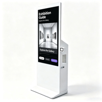 Kiosco Interactivo AIYOS de 32-75 Pulgadas con Escáner de Código QR, Pantalla Táctil, Audio de 100W y Edge AI Opcional
