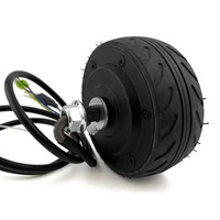 4 pouces 24V/36V 200W Gearless Brushless Electric Servo Hub Motor Encoder Drive in Wheel Motor with Hall Sensor for Robot
