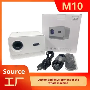 Nhà máy trực tiếp M10 <span class=keywords><strong>Mini</strong></span> Máy chiếu video không dây độ phân giải 4K nhà/văn phòng/Giảng Dạy <span class=keywords><strong>Android</strong></span> 11 hoạt động phiên bản xuyên biên giới - Product Image 2
