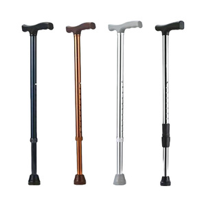 Bâton de marche réglable en alliage d'aluminium Hengshunhe avec verrouillage externe pour personnes âgées, randonnée et trekking - Product Image 1