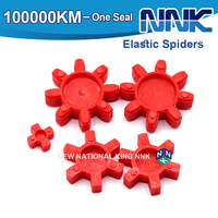 Accouplement flexible NNK à insert, élément élastique en caoutchouc, accouplement à griffes en caoutchouc, accouplement élastique en caoutchouc à structure en L